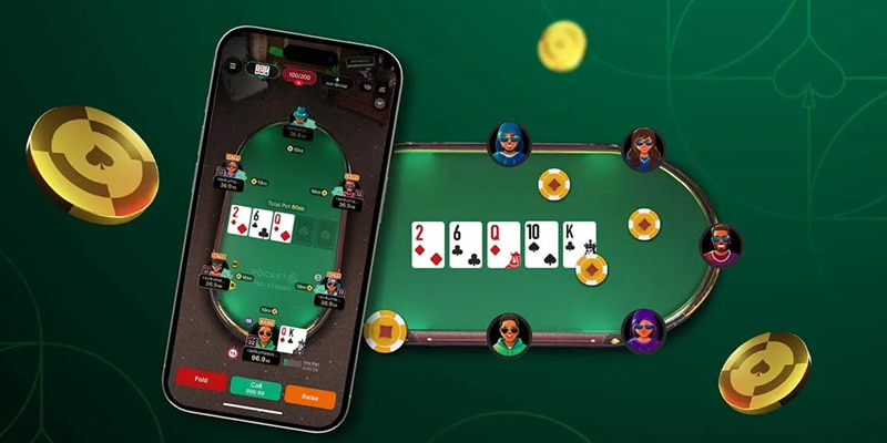 Game Poker đấu trí thu hút